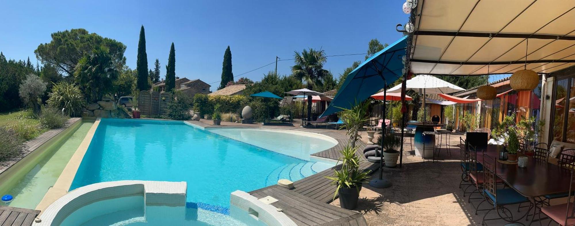 Bed and Breakfast Mas De La Butte Blanche Orgon Екстер'єр фото